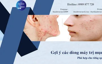 Gợi ý các dòng máy trị mụn phù hợp cho từng spa