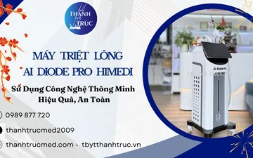 Máy Triệt Lông AI Diode Sử Dụng Công Nghệ Thông Minh Hiệu Quả, An Toàn