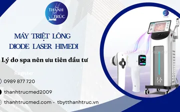 Lý do spa nên ưu tiên máy triệt lông Diode Laser Himedi