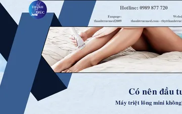 Có nên đầu tư máy triệt lông mini cầm tay không?