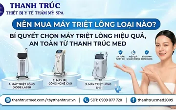 Nên mua máy triệt lông loại nào cho Spa? Top 3 công nghệ dẫn đầu