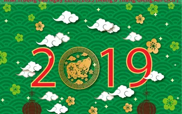 Thanh Trúc xin gởi đến Quý Khách Hàng và Quý Đại Lý lịch nghỉ tết Kỷ Hợi 2019