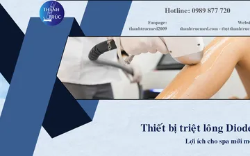 Thiết bị triệt lông Diode: Lợi ích cho spa mới mở.