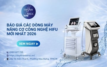 Giá máy HIFU theo cập nhật mới nhất 2026 là bao nhiêu?