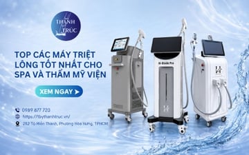  Các loại máy triệt lông Spa tốt nhất, đáng đầu tư hiện nay