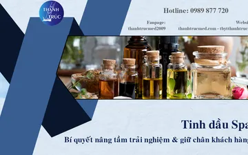 Tinh Dầu Spa – Bí Quyết Nâng Tầm Trải Nghiệm & Giữ Chân Khách Hàng
