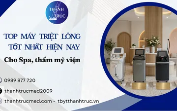 Top máy triệt lông tốt nhất hiện nay cho Spa, TMV