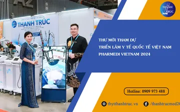 Thư mời tham dự triển lãm y tế quốc tế Việt Nam - Pharmedi Vietnam 2024