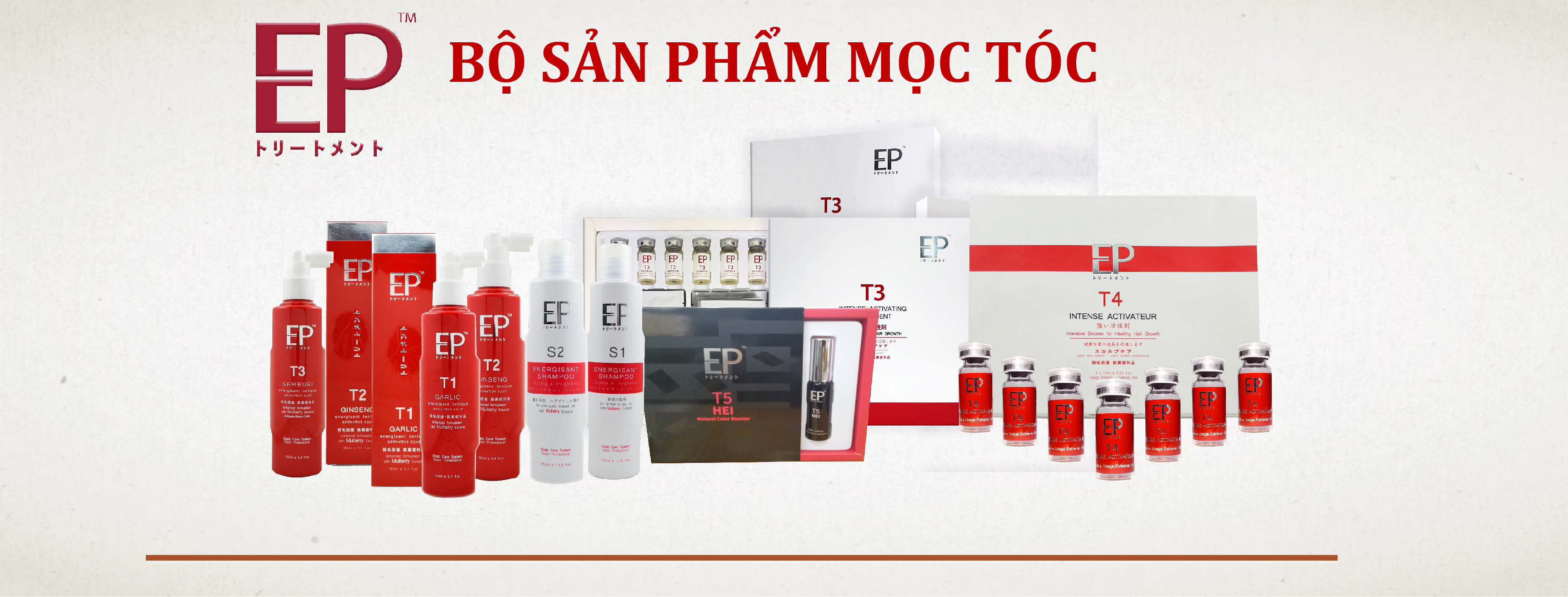 Bộ Sản Phẩm Điều Trị Mọc Tóc