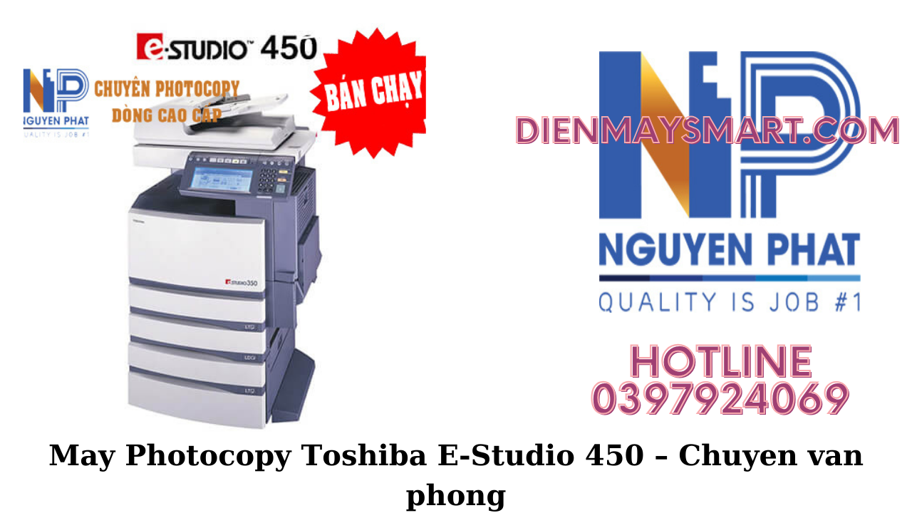 Máy photocopy Toshiba E-studio 456- Chuyên Văn Phòng