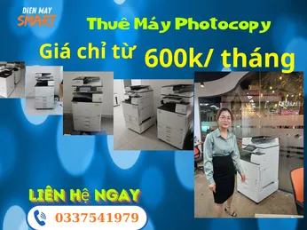 Cho thuê máy photocopy giá rẻ