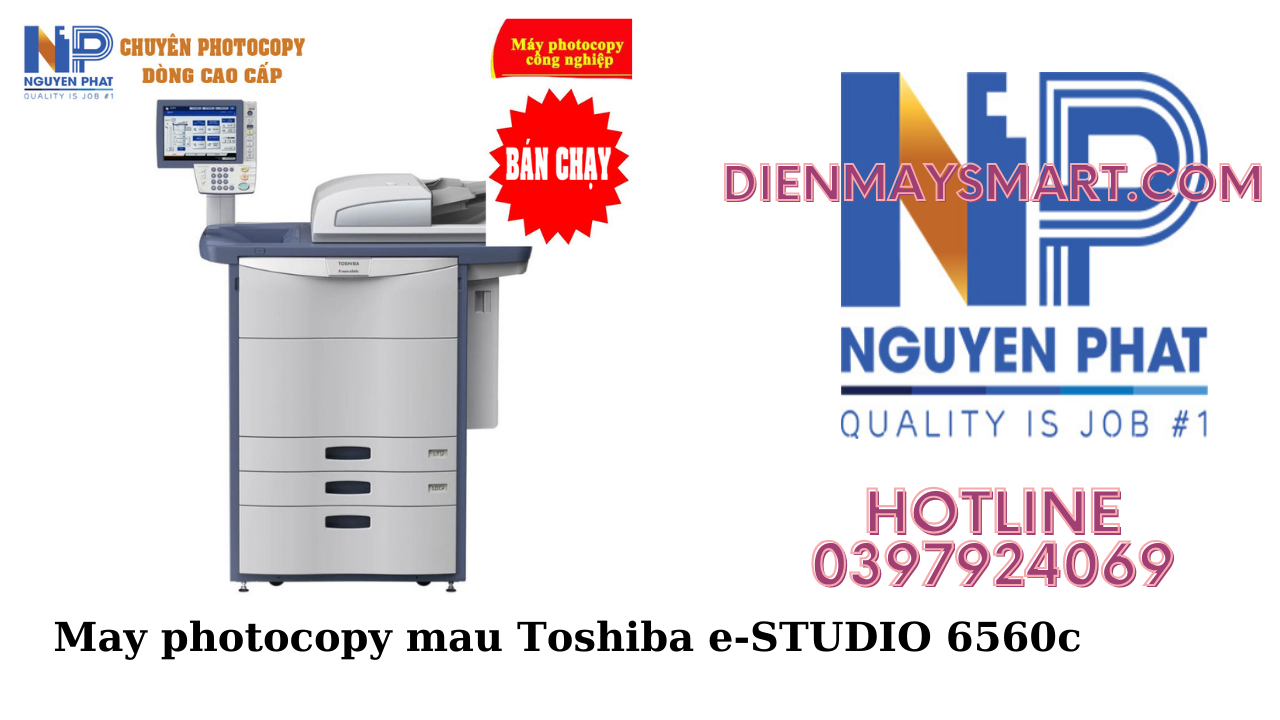 Máy photocopy màu Toshiba e-STUDIO 6560c