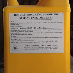 Waterplug, fast setting admixture for cement, cementitious mortar, concrete LB-03 Waterplug, fast setting admixture for cement, cementitious mortar, concrete LB-03