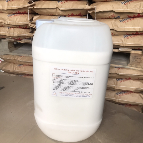 Phụ gia chống thấm và kết nối bê tông LB-LATEX