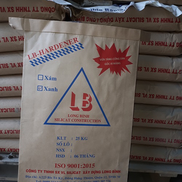 Bột xoa nền LB-HARDENER GREY xám