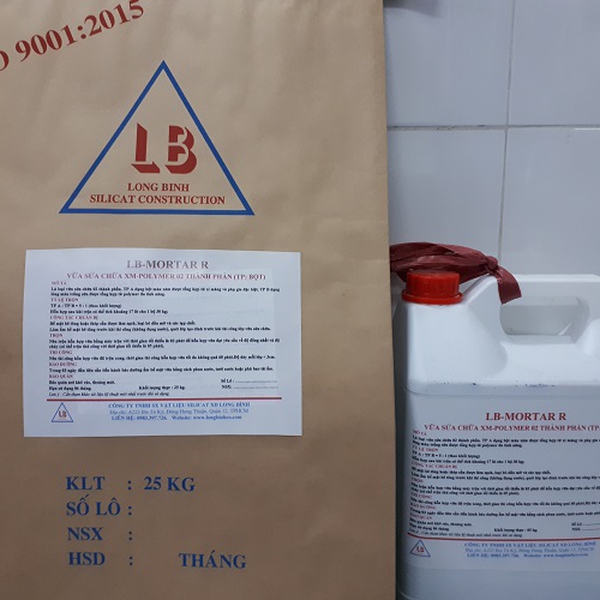 Vữa sửa chữa bê tông đàn hồi LB-MORTAR R