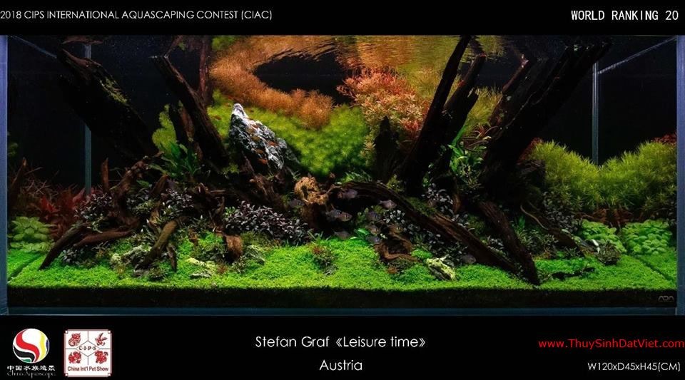 Hồ thủy sinh đạt hạng 20 trong cuộc thi CIAC 2018 Hồ thủy sinh đạt hạng 20 trong cuộc thi CIAC 2018