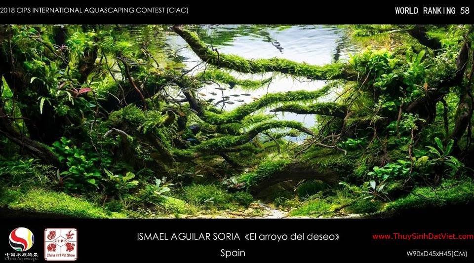 Hồ thủy sinh đạt hạng 58 trong cuộc thi CIAC 2018 Hồ thủy sinh đạt hạng 58 trong cuộc thi CIAC 2018