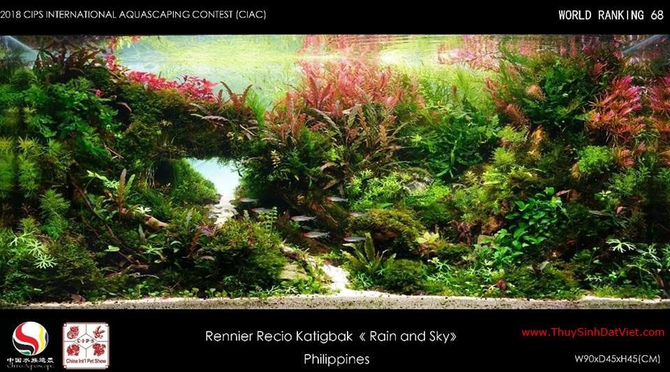 Hồ thủy sinh đạt hạng 68 trong cuộc thi CIAC 2018 Hồ thủy sinh đạt hạng 68 trong cuộc thi CIAC 2018