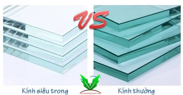 So sanh kính siêu trong và kính thường So sanh kính siêu trong và kính thường