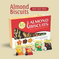 Bánh Hạnh Nhân Hộp Giấy 400g