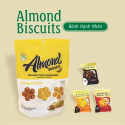 Bánh Hạnh Nhân Gói Vàng 250g 