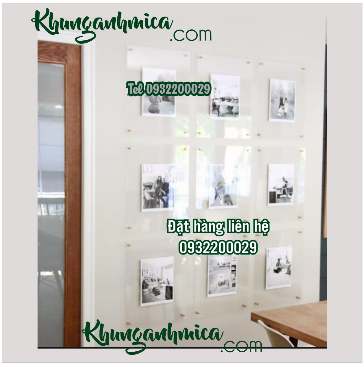 Khung treo tường để ở phòng ngủ