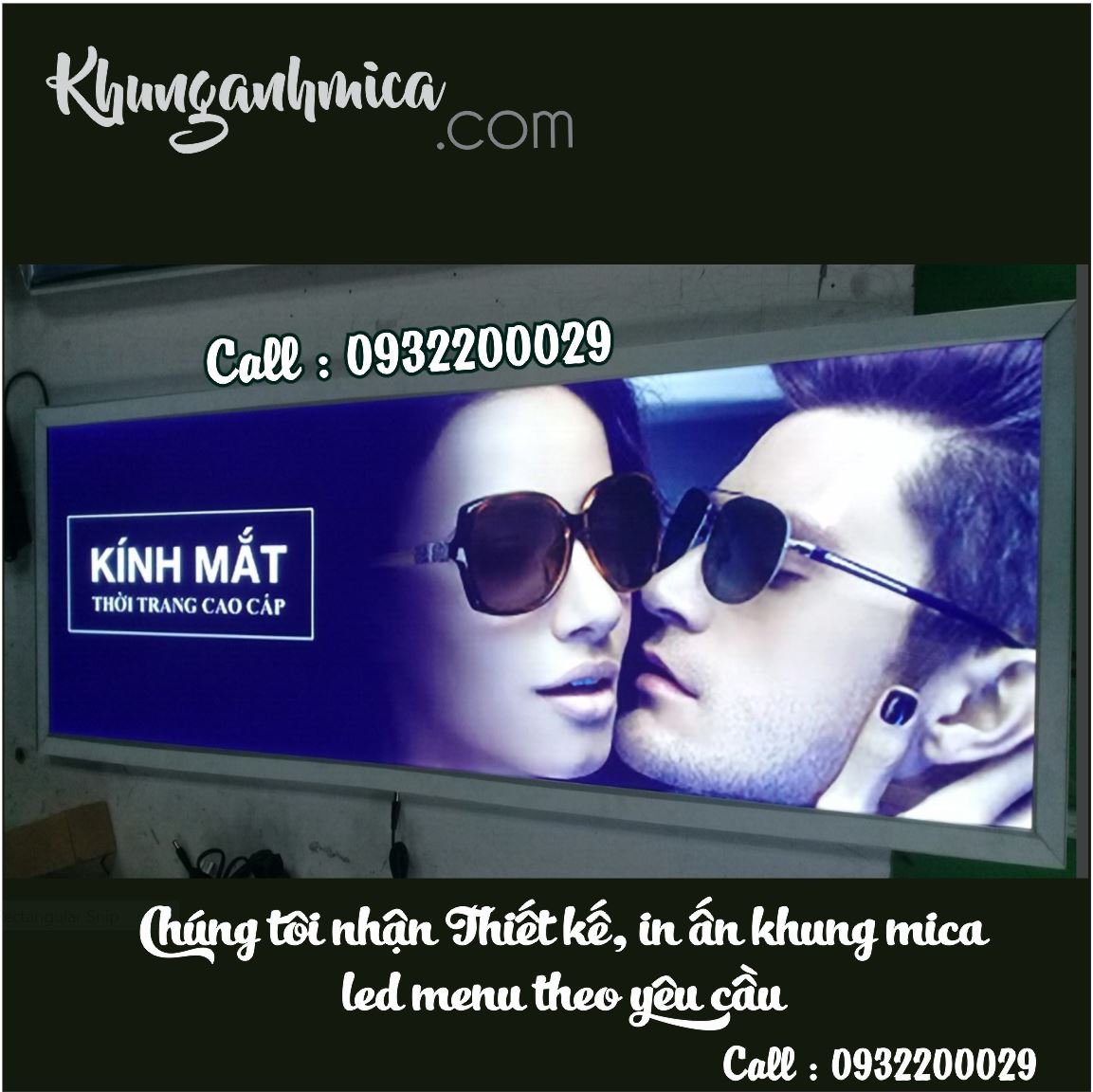 Biển quảng cáo nên làm thành hộp hay không hộp