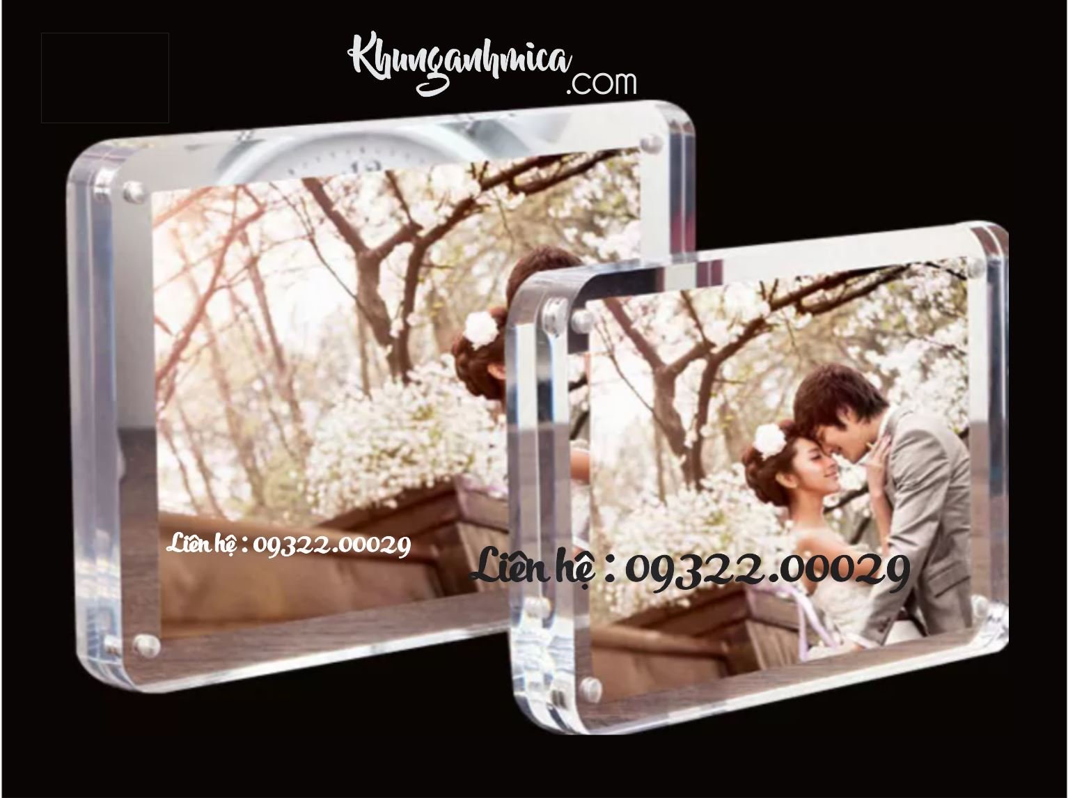 Khung để bàn nên làm bằng viền hay trừ viền