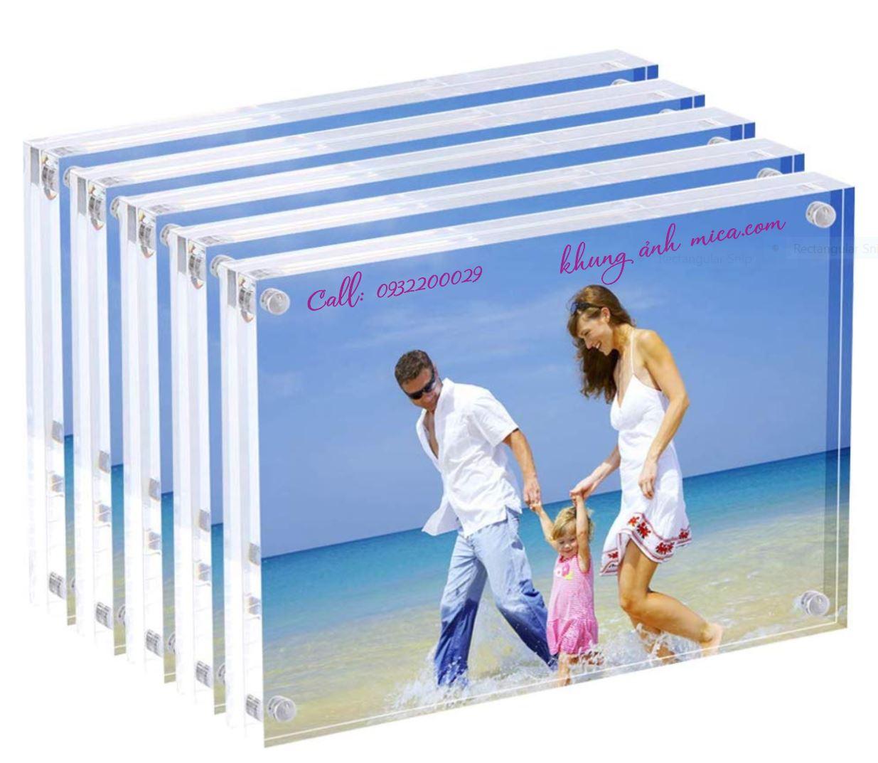 Khung ảnh mica mua ở đâu