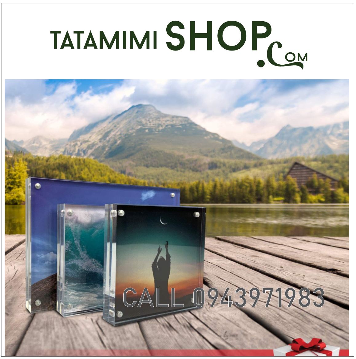 Các mẫu khung mica dạng đứng để bàn