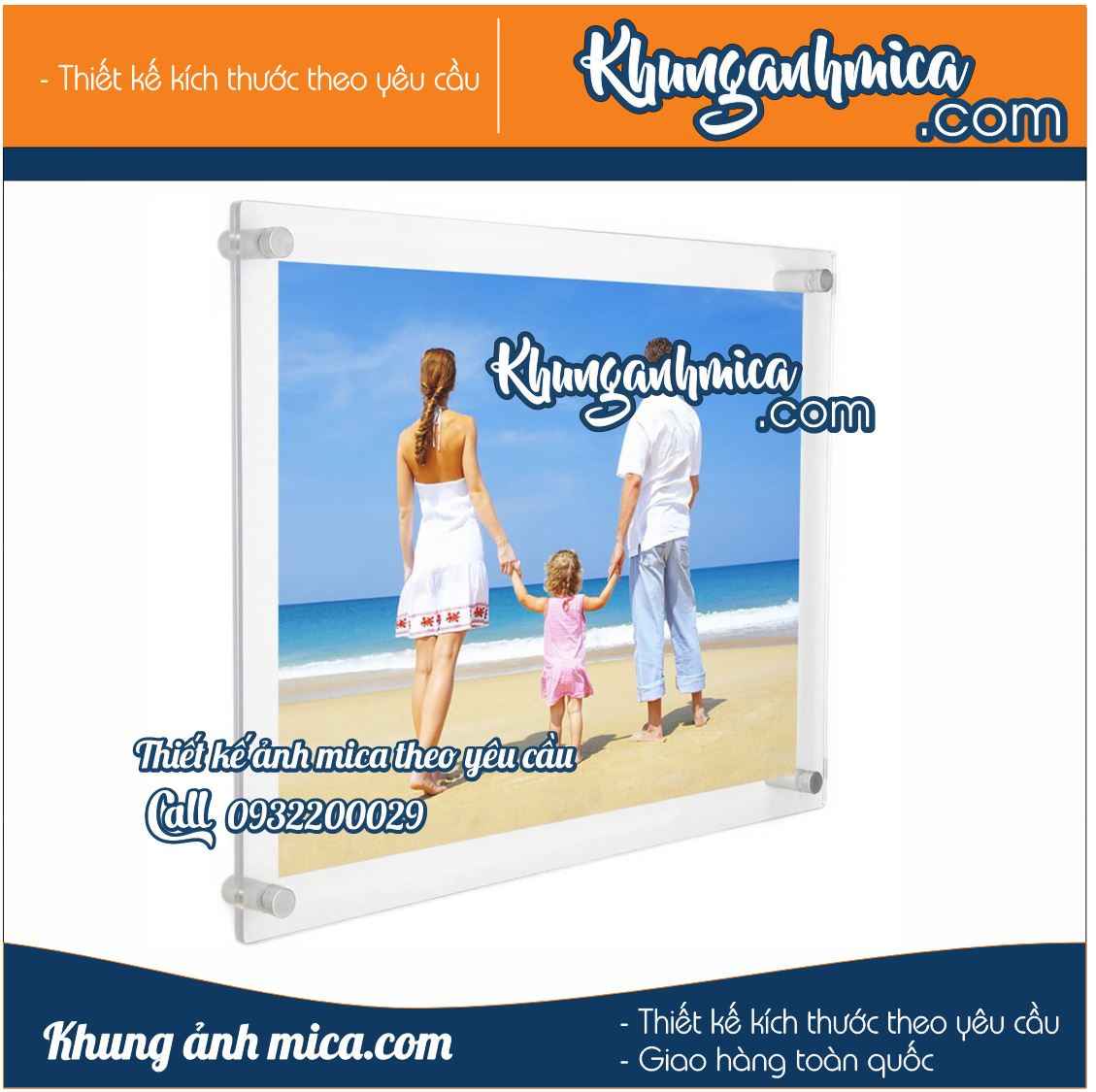 Khung treo tường nên có mấy chốt inox