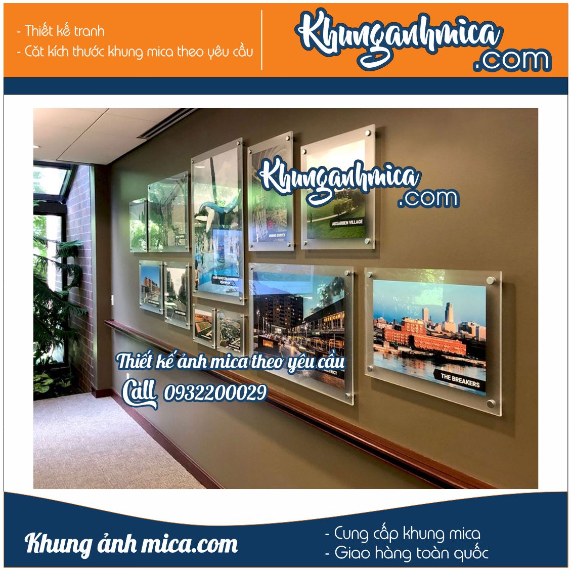 Khung poster thường làm kích thước bao nhiêu