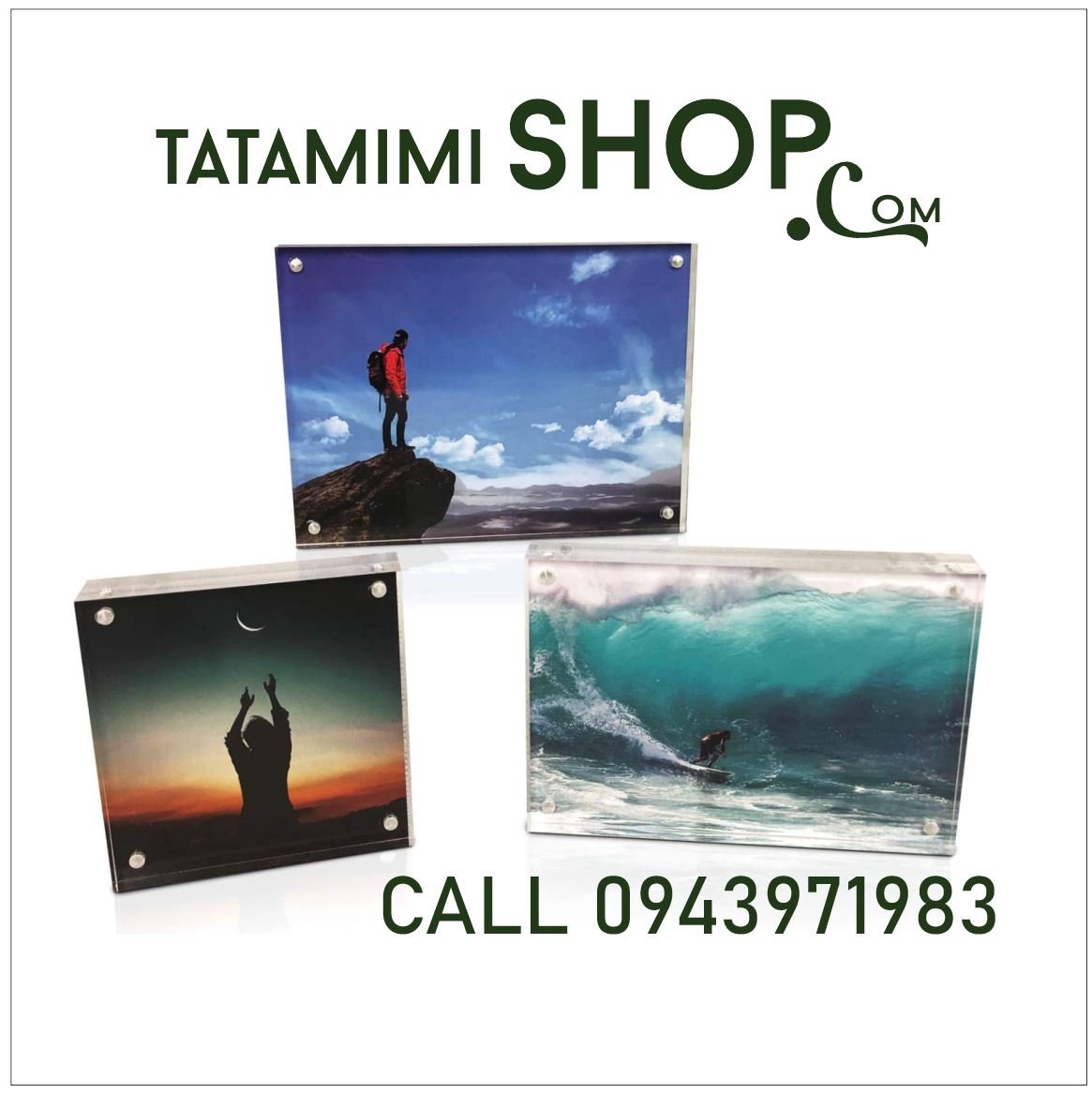 Khung ảnh để bàn không dùng chân