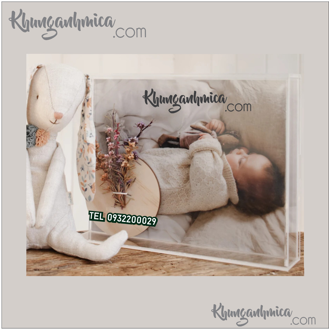 Ảnh mica có nên bọc viền