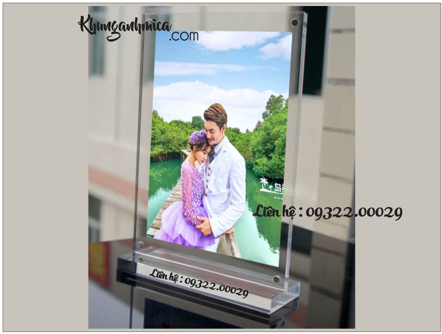 khung anh để ảnh cưới