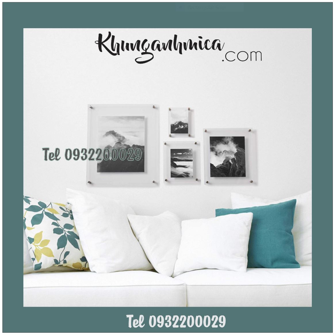 Khung treo tường để ở phòng ngủ