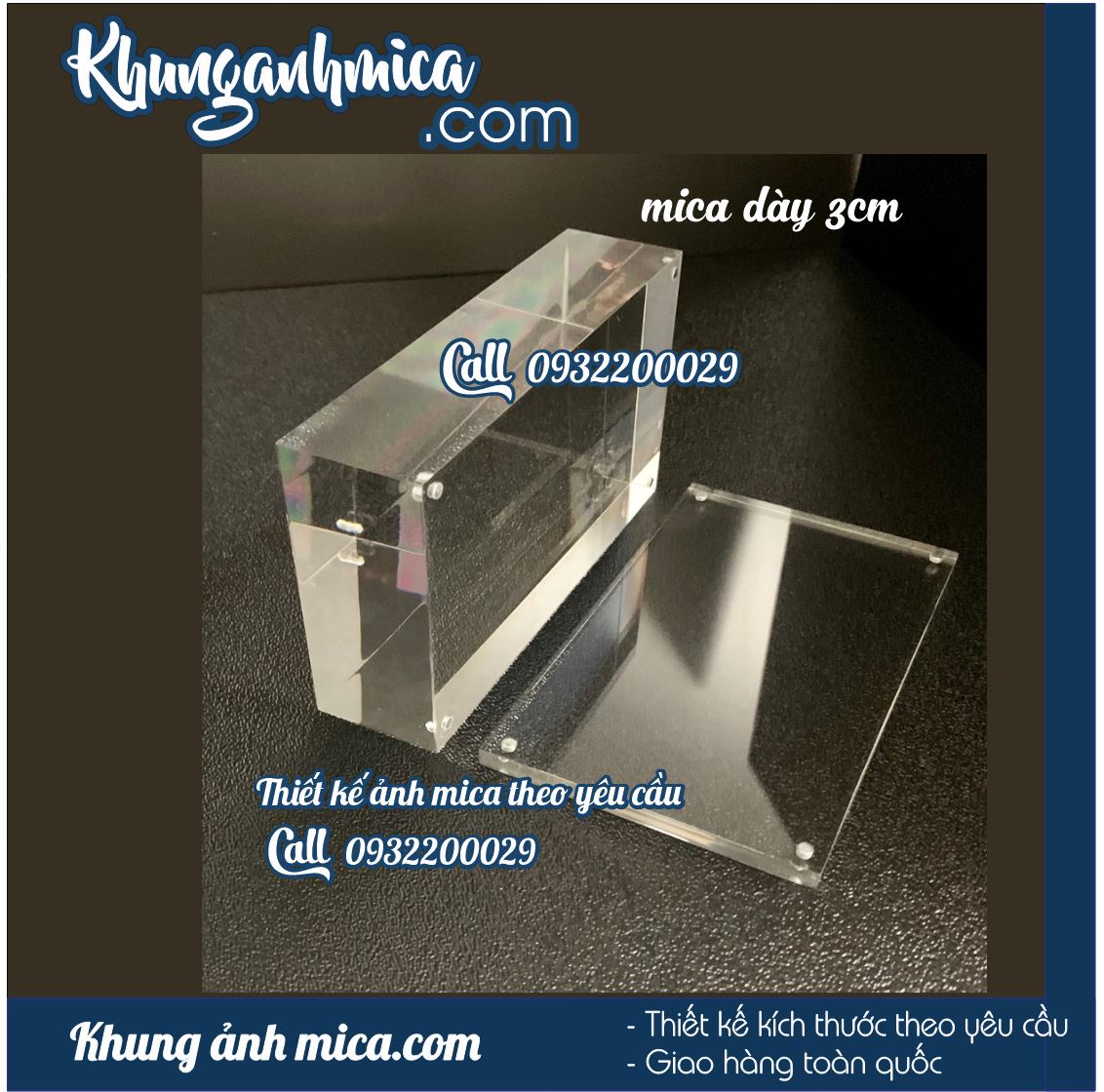 Các loại kích thước khung ảnh các cửa hàng spa hay dùng