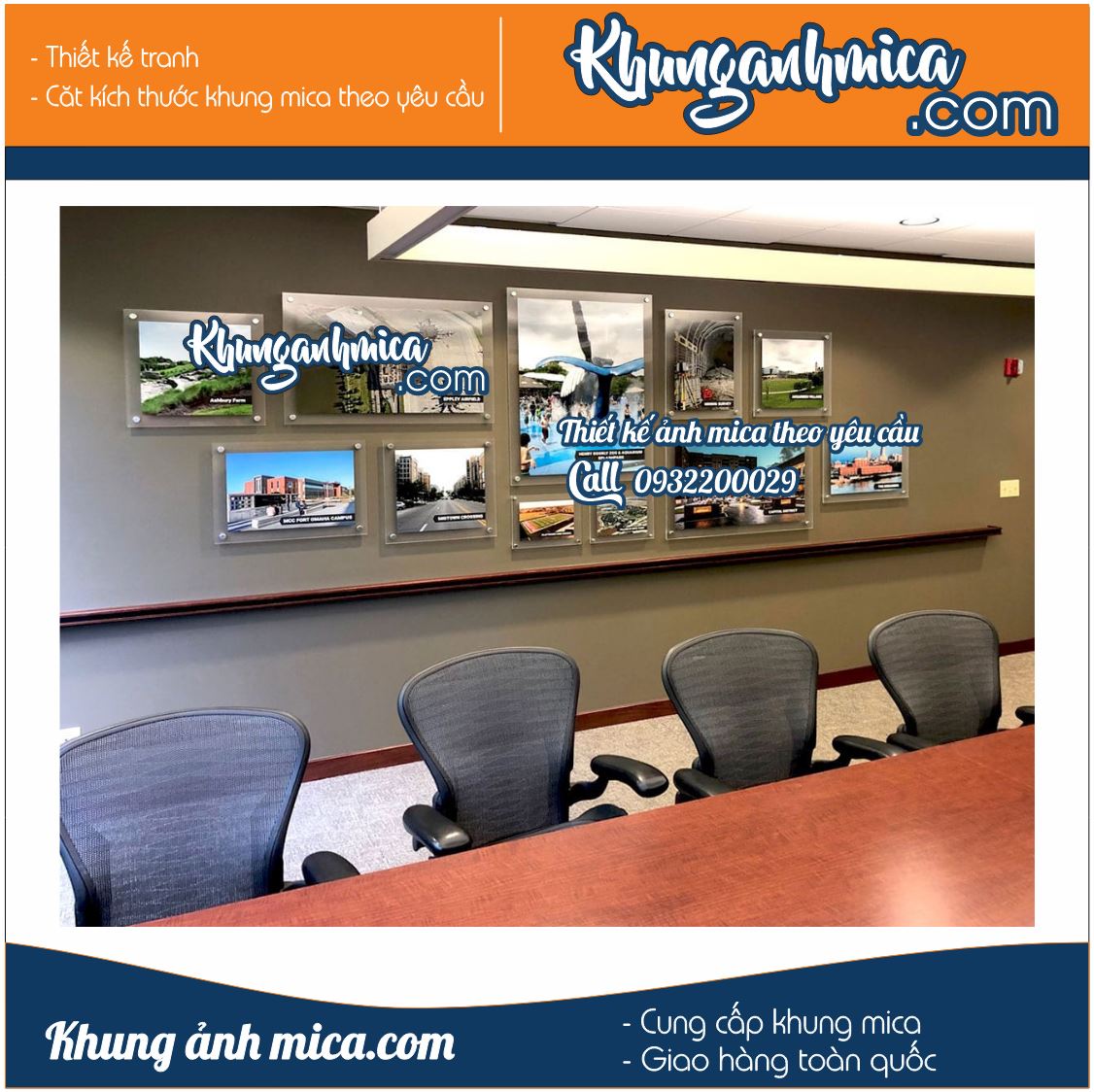 Khung để bàn có làm kết hợp khung màu được không