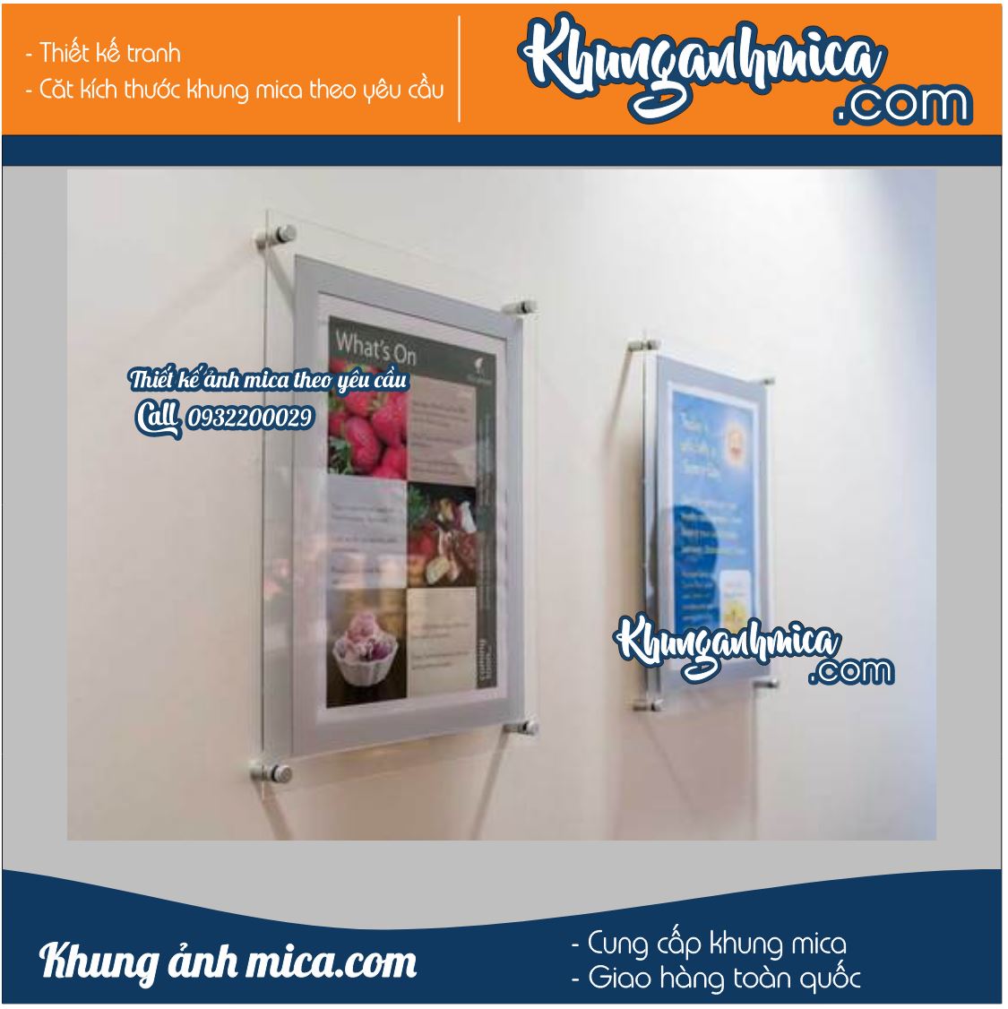 Cách chọn khung mica