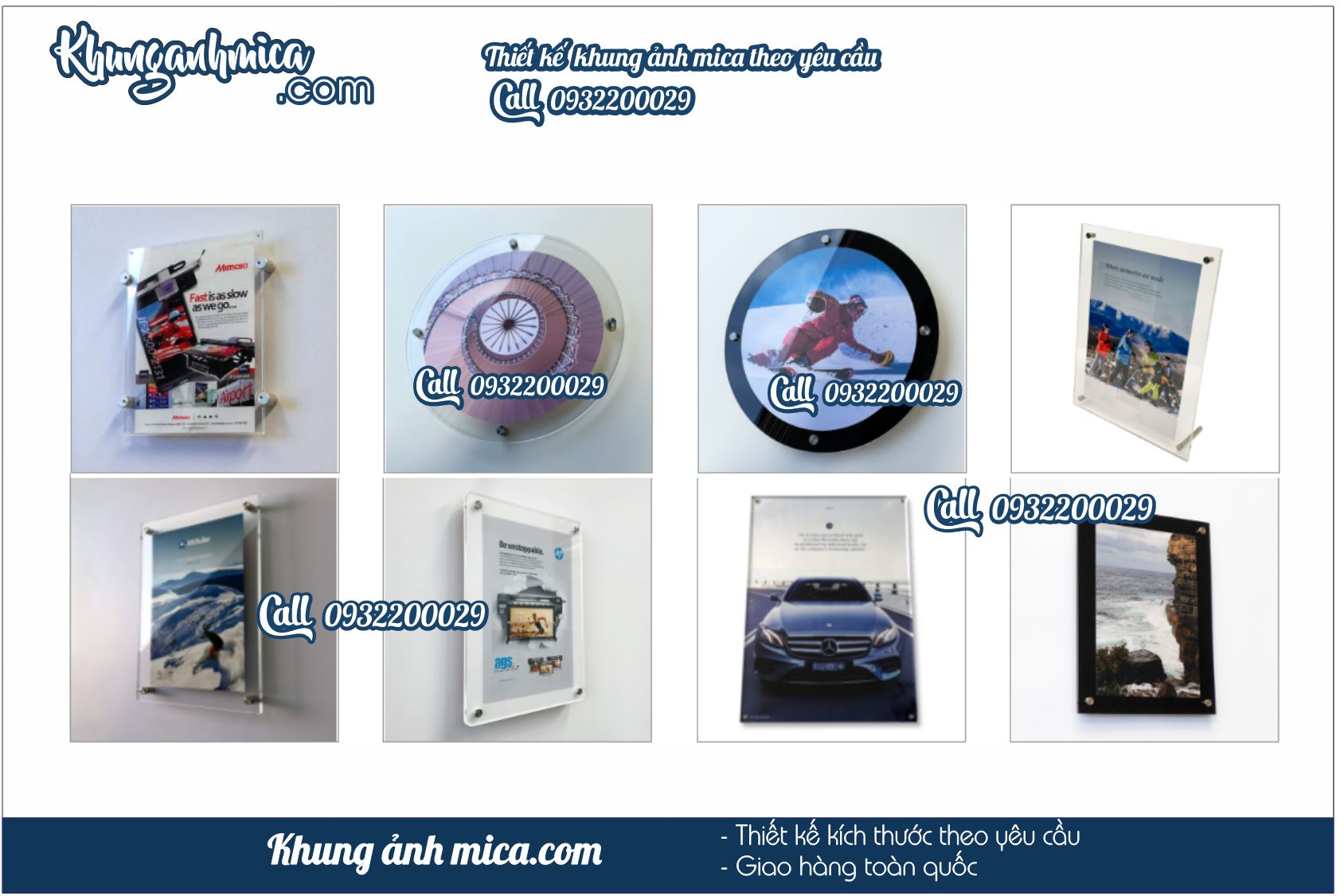 Khách hàng thường lựa chọn khung nam châm hay chốt inox