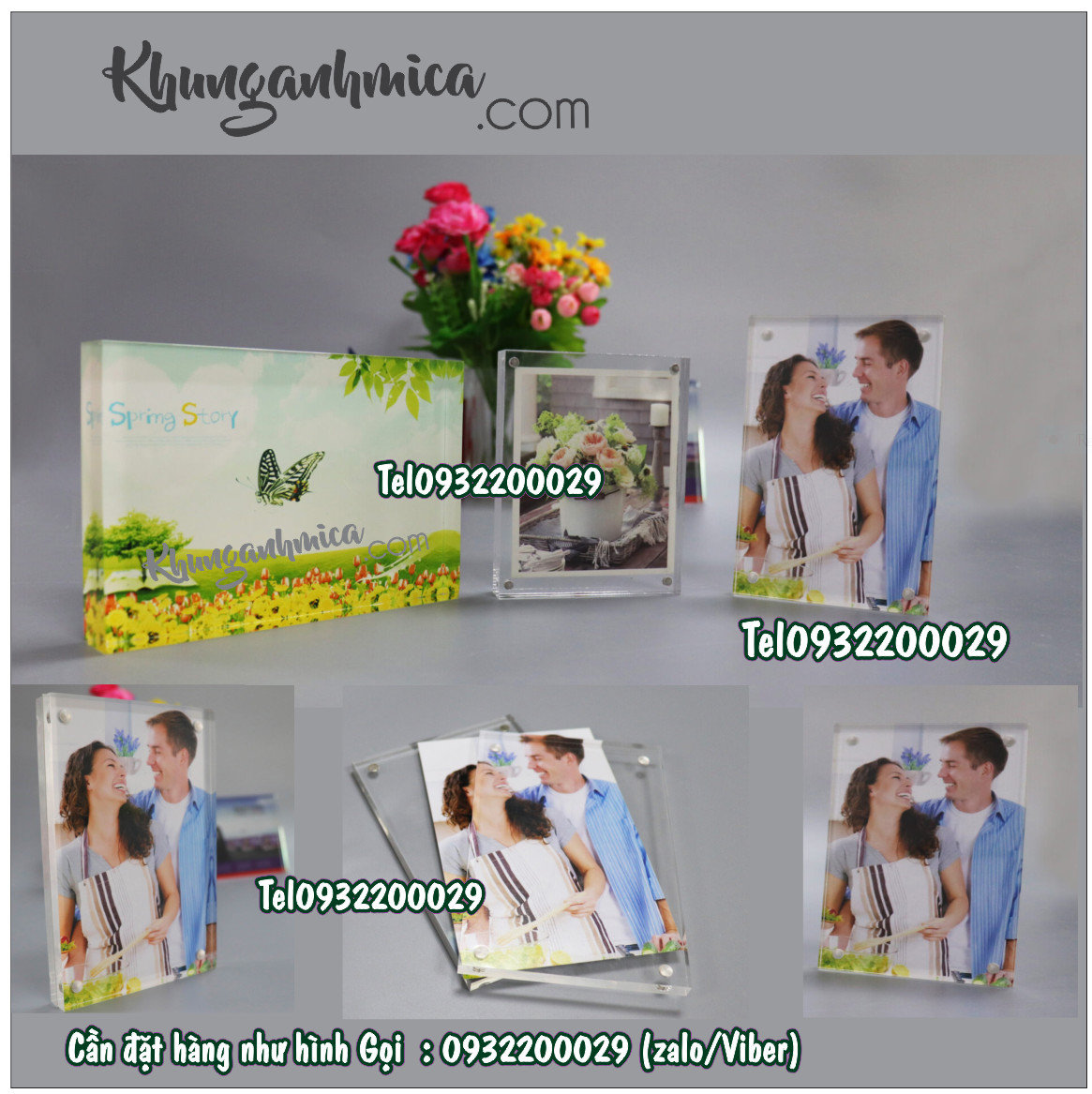 Mẫu khung mica bán chạy nhất hiện nay