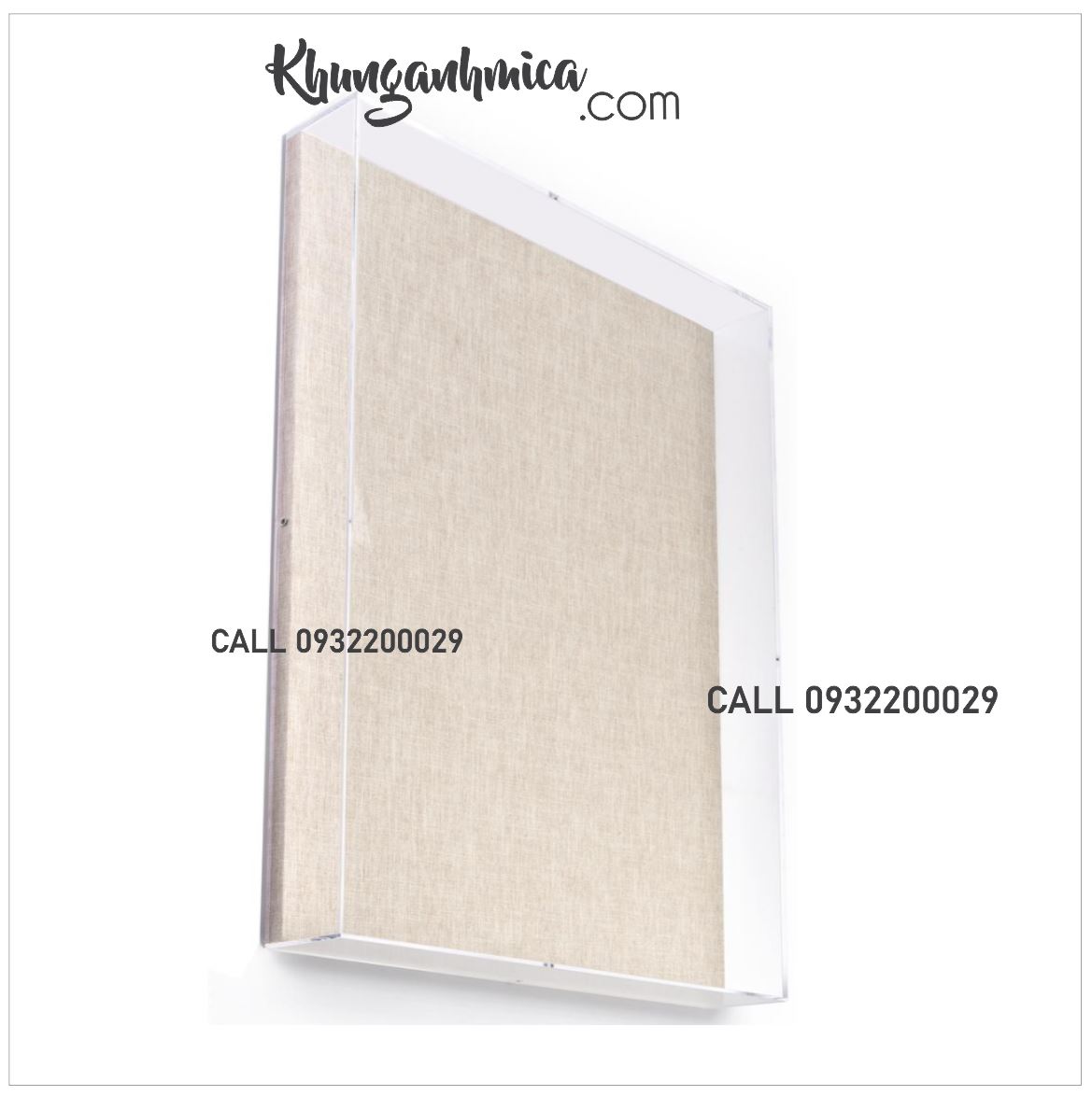 Khung mica để chứng chỉ