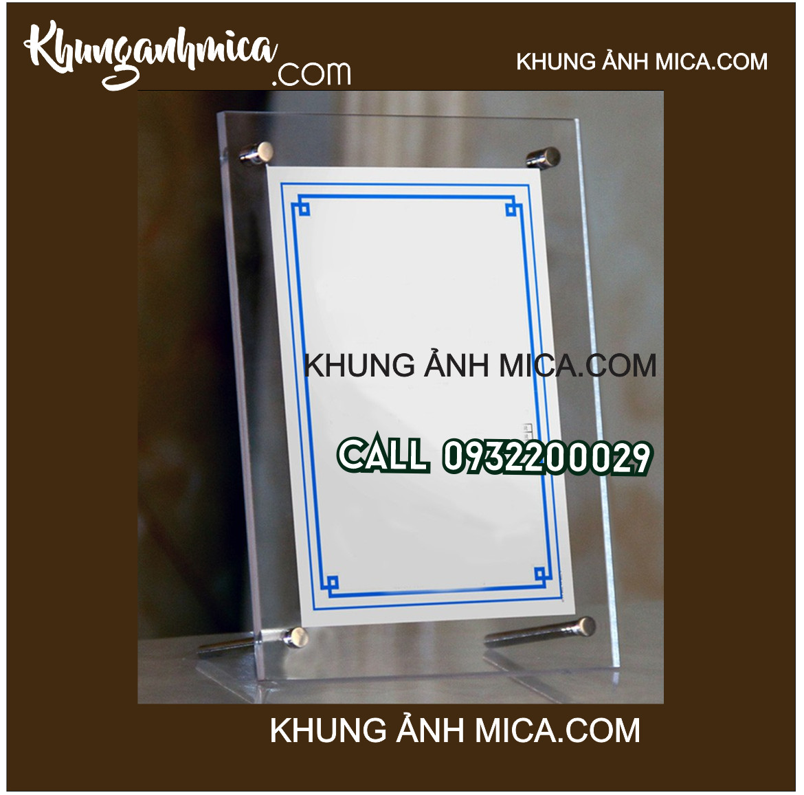 Ảnh để bàn trong sự kiện thường làm kích thước bao nhiêu