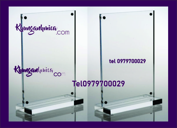 Các khung sản phẩm làm từ mica