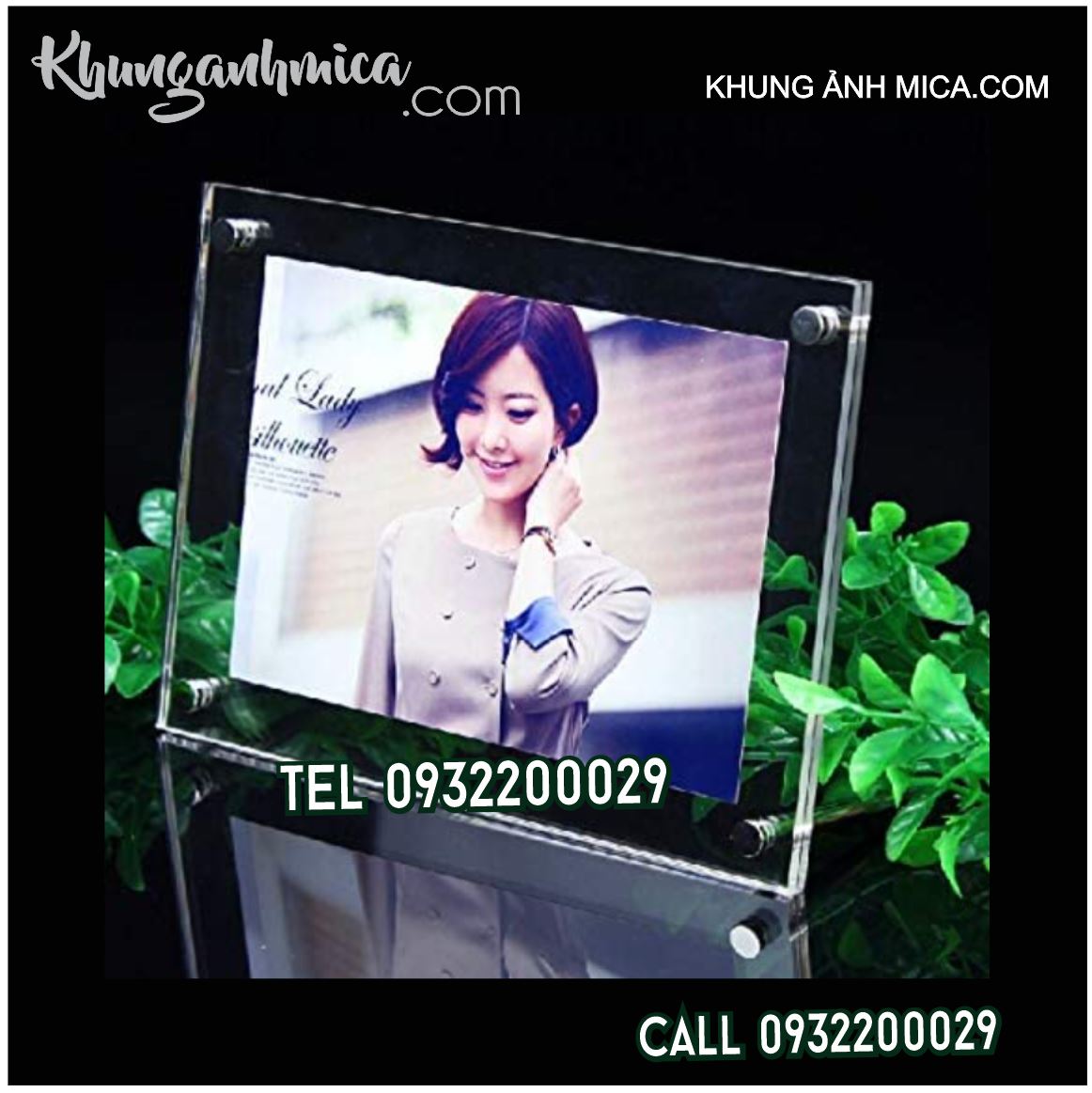 Khung ảnh được làm từ mica mấy mm