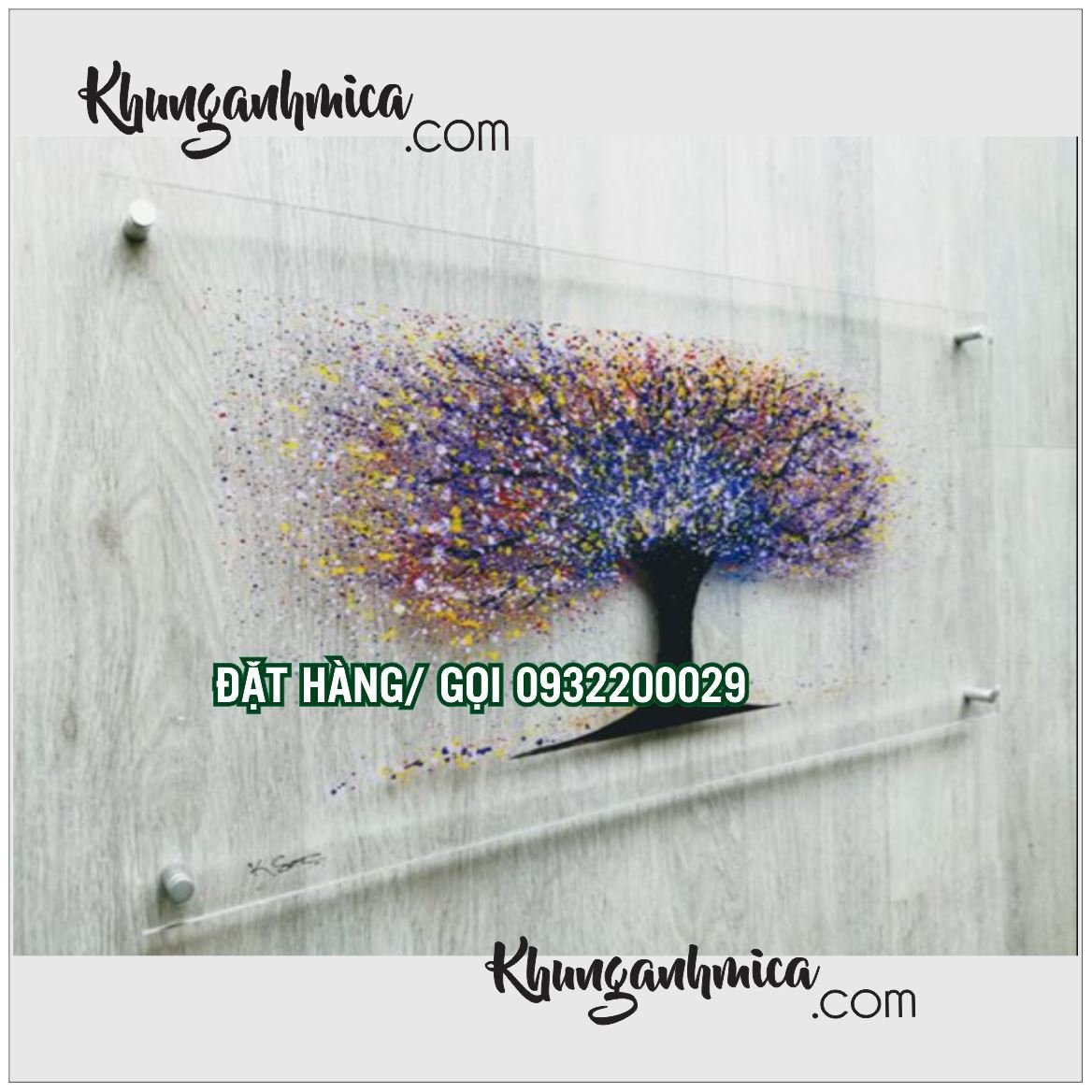 Các khung ảnh lớn thì cần mica mấy mm trở lên