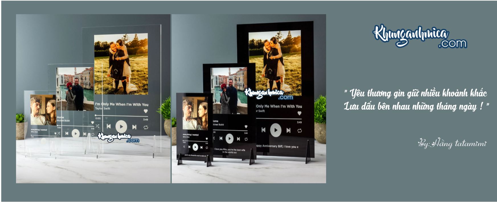 Mẫu khung nhỏ treo trong phòng