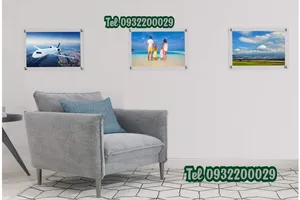 Poster treo tường với chốt inox