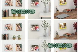 Chọn khung mica màu phù hợp với sơn tường